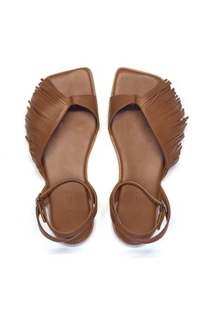 Sandalo in nappa marrone VIC MATIE' | 1K5202DG42H060321.